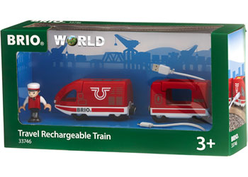BRIO - Travel Rechargeable Train 4 pieces