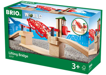 BRIO Bridge - Lifting Bridge 3 pieces