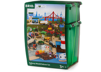 BRIO - Railway World Deluxe Set 106 pieces