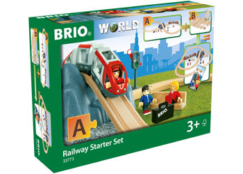 BRIO Set - Railway Starter Set A 26 pieces