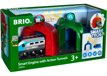 BRIO Smart Tech - Smart Engine with Action Tunnels