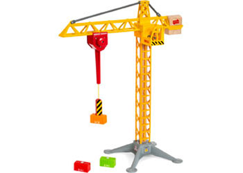 BRIO - Construction Crane w Lights 5 pieces