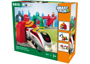 BRIO - Smart Engine Set with Action Tunnels