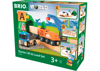 BRIO Set - Starter Lift & Load Set A 19 pieces