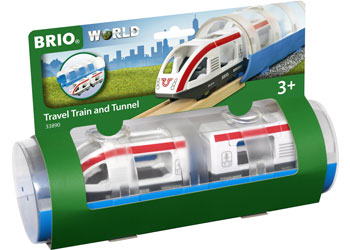 BRIO Train - Travel Train and Tunnel 3 pieces