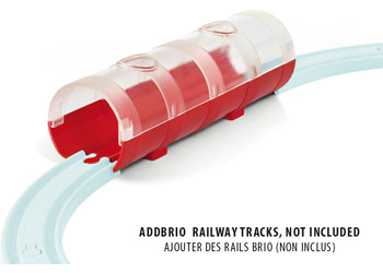 BRIO Train - Tunnel & Steam Train 3 pieces