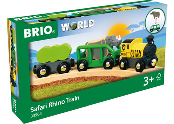BRIO Train - Safari Train, 4 pieces