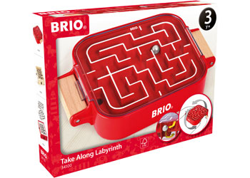 BRIO Game - Take Along Labyrinth Game