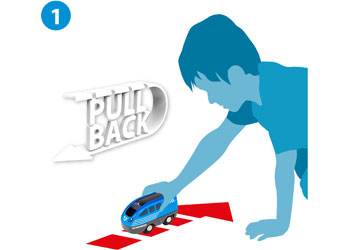 BRIO - Pull Back Train