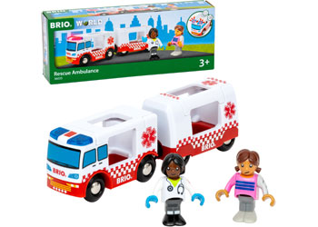 BRIO - Rescue Ambulance 4 pieces                                                          