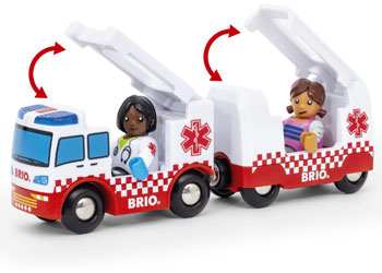 BRIO - Rescue Ambulance 4 pieces                                                          