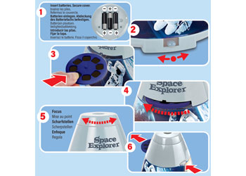  Brainstorm - Space Explorer Room Projector 