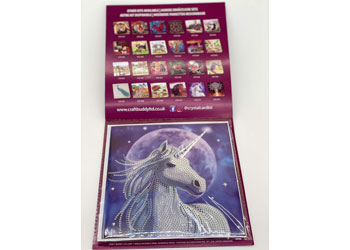 CrystalArt - Horse 18x18cm Card