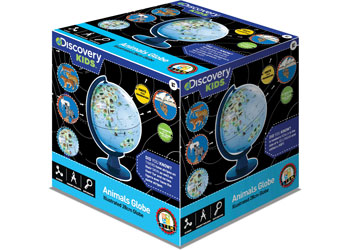 Discovery Kids - Illuminated Animal Globe
