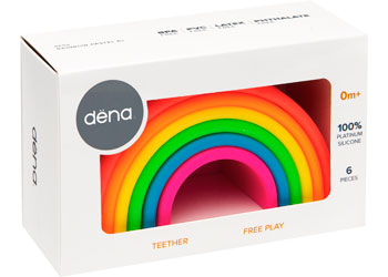 dena toys - RAINBOW 6pc Neon