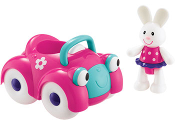 ELC - Toybox Rosie Rabbit & Her Car