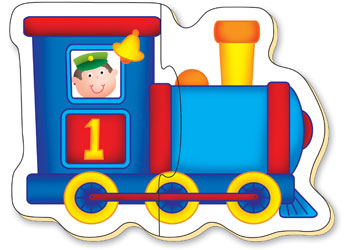 Galt - Baby Puzzles -Transport - 2pcs