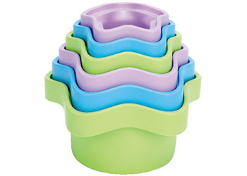 Green Toys - Stacking Cups Set of 6