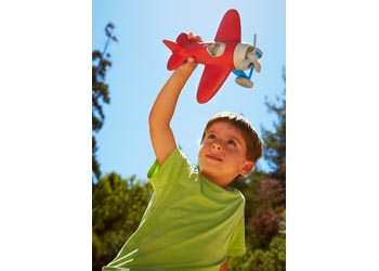 Green Toys - Airplane - Red