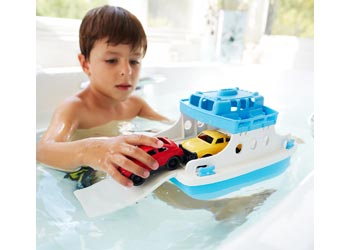 Green Toys - Ferry Boat w/ 2 Mini Cars