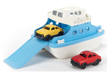 Green Toys - Ferry Boat w/ 2 Mini Cars