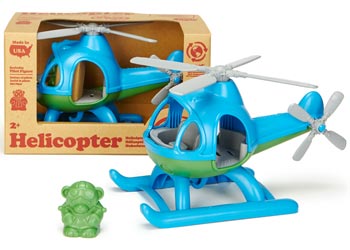 Green Toys - Helicopter - Blue