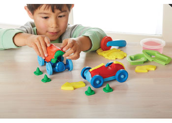 Green Toys - Race Car Maker Dough Set