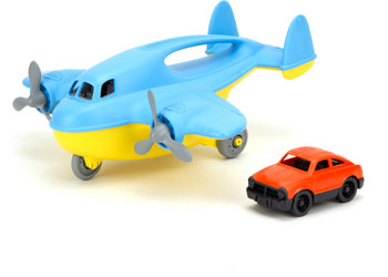 Green Toys- Cargo Plane with Mini Car