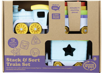 Green Toys - Stack & Sort Train