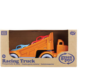 Green Toys - Racing Truck w/ 2 Racers