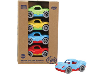 Green Toys - Stack & Link Racers