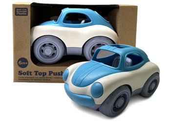 Green Toys - Soft Top Push Car                    