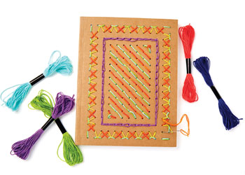 Kid Made Modern - Embroidered Notebook Kit