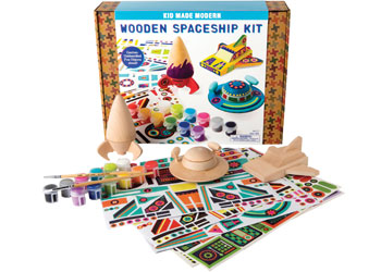 Kid Made Modern - Wooden Spaceship Kit