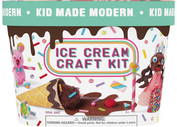 Kid Made Modern -Ice Cream Craft Kit
