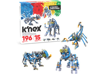 knex - Cyborg Creatures 196 pieces 15 builds                                              