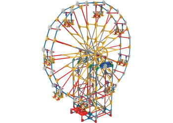knex - 3-In-1 Amusement Park 744 pieces 3 builds