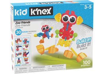 knex - Zoo Friends 55 pieces 30 builds