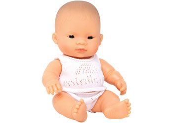 Miniland - Baby Doll - Asian Boy 21cm                                                     