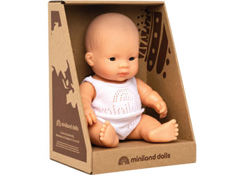 Miniland - Baby Doll - Asian Boy 21cm                                                     