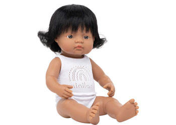 Miniland - Baby Doll - Hispanic Girl 38cm                                                 