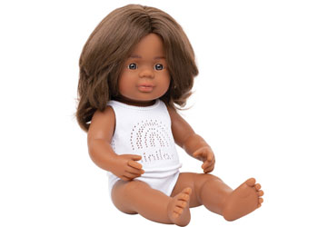 Miniland Baby Doll - Aboriginal Girl 38cm