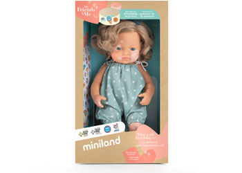 Miniland -Mf&M Baby Doll Girl W/Vitiligo 38Cm     