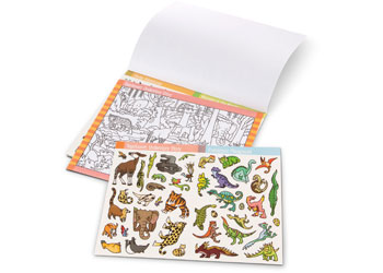 M&D - Seek & Find Sticker Pad- Animals