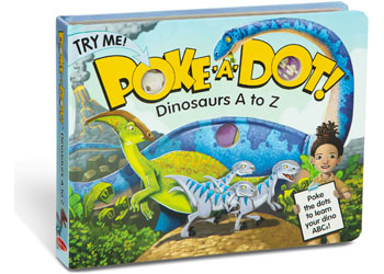M&D - Poke-A-Dot - Dinosaurs A to Z Book
