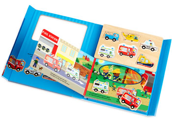 M&D - Book & Puzzle Play Set - To the Rescue