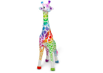 M&D - 20th Birthday Rainbow Giraffe                                                       