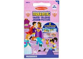 M&D - Magnetic Take Along Jigsaw Puzzles - Princesses