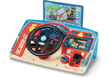 M&D - Paw Patrol - Wooden Interactive Dashboard