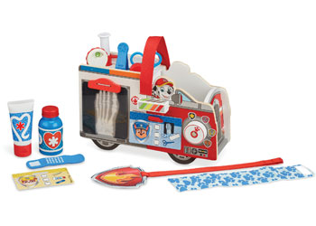 M&D - Paw Patrol - Marshall Wooden Rescue Caddy